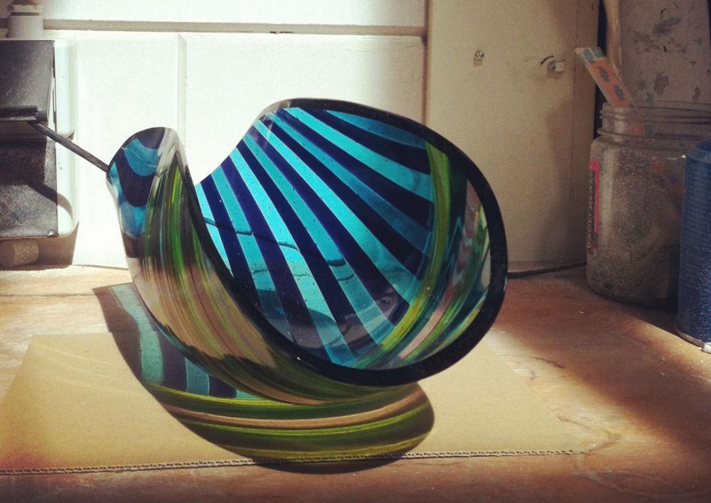 Glasfusing mit Bullseye-Glas (Frank van den Ham)