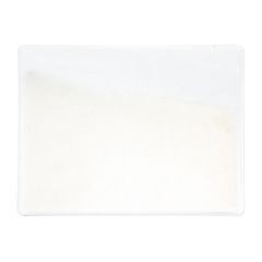Bullseye Clear Silver iridescent (±25x29cm) COE 90