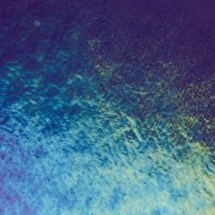 BE Deep Royal Purple 1128 transparent iridicent  (±25x29cm) 