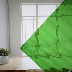 121 licht groen waterglas