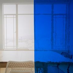 1346xh Lamberts glas blauw