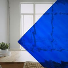 134 waterglas blauw