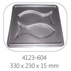 Fenix RVS mal  330 x 230 x 15 mm