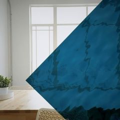 staal blauw waterglas 538-4