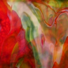 Youghiogheny opal light green red orange white 1049 RG