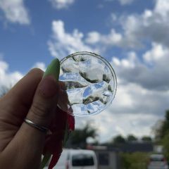 Jewel rond Coarse 45 Clear