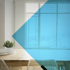 Origineel Artista Blauw 4264 ( ±30x30cm)