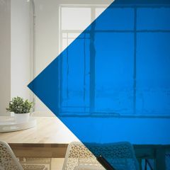 Origineel Artista Blauw 4323 (±30x30cm)