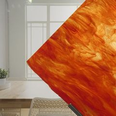 BE Clear/Red opal 2024-30 ( ±25x29cm)