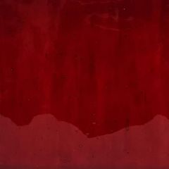 Mississippi River Glass Cherry Red semi-transparent 1004 C