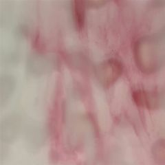 Mississippi River Glass White/Pink opalicent 1007 M