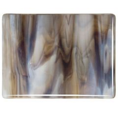 White opal/Dark Brown