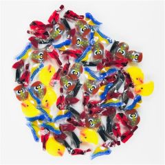 Millefiori COE96 Birds Mix verpakt per 25 Gram