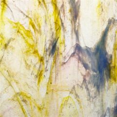 Mississippi River Glass semi-transparent Blue Yellow 7019 S