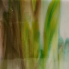 Mississippi River Glass Green/White/Brown opalicent 7020 S