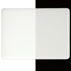 White opalescent iridescent 2mm 0113-51