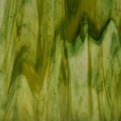 Mississippi River Glass Green/Yellow semi-transparent 4006 S