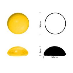 Jewel 30 mm geel opaal