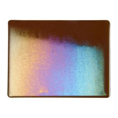 Dark Rose-Brown transparent irid 2mm