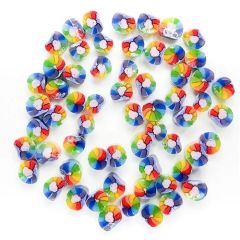 Millefiori COE96 Rainbow Sunflower verpakt per 25 Gram