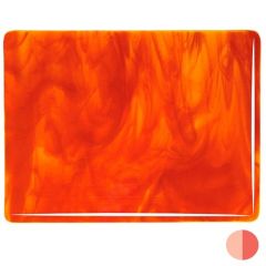 BE Yellow/Red transparant (±25x29cm)