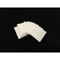 Biosoluble fibre paper 1 x 48 x 48mm(10pcs)