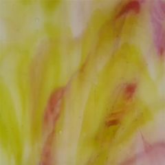 Mississippi River Glass Yellow/Red/White opalicent 7013 S