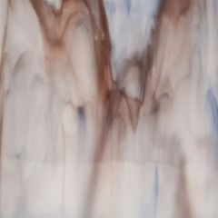 Mississippi River Glass White/Blue/Brown opalicent 5018 S