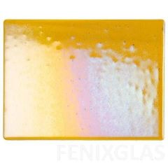 BE Medium Amber transparent iridicent  (±25x29cm) 1138-31