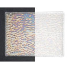 Clear Soft Ripple iridiscent