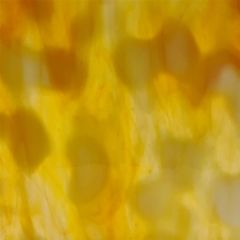 Mississippi River Glass Yellow/Orange/White semi-transparent 2008 M