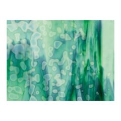 Bullseye Ring Mottles medium Green NON FUSIBLE!