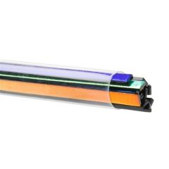 Stix 0100-09-F-60 Dichroic on Black 12 pcs 6mm