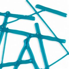 Oceanside COE96 Noodles 5333 transparant deep aqua 142g