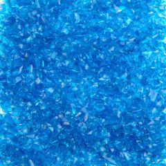 Oceanside frit 5332 coarse transparent blue topaz 240g