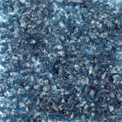 Oceanside frit 5382 coarse transparent light steel blue 240g