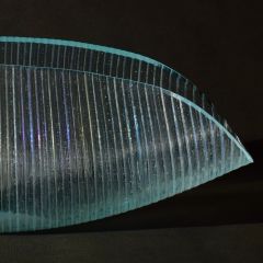 Folded Iridescent bowl