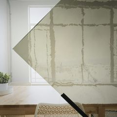 Mondgeblazen glas Grijs F49 (±30x30cm)