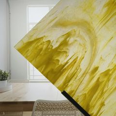 Mississippi River semi-transparent Yellow Clear 3006 S (±30x30cm)