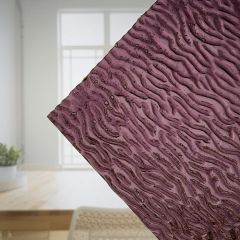 Mississippi River Glass opal violet ripple 6006 R