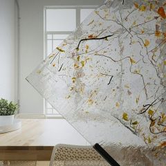 Mississippi River Glass Confetti Yellow/Orange 7014 S