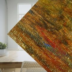 Mississippi River Glass opal red yellow blue ripple 7088 R