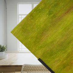 Mississippi River Glass opal yellow green ripple 7093 R