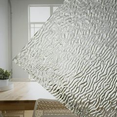 Mississippi River Glass transparent Clear ripple 8007 R