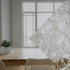 clear crackle glas
