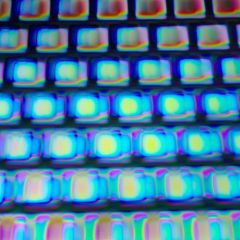 Dichroic glas