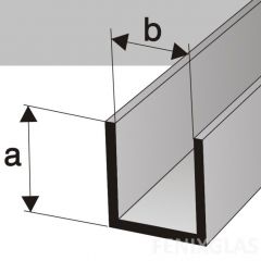 Cascade U-profile U8/5 box a 23kg - ca. 143 mtr