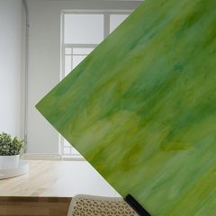 Mississippi River Blue/Green/White semi-transparent 8001 S (±30x30)