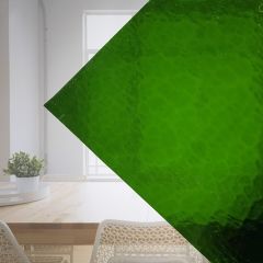Donker groen glas voor glasinlood