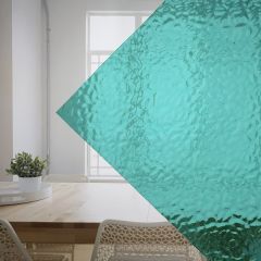 Turquoise glas English Muffle
